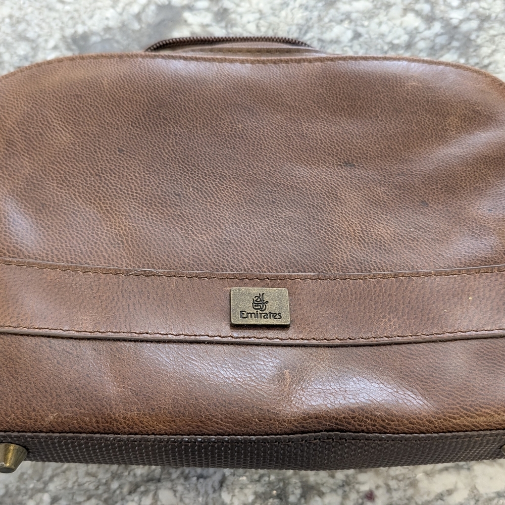 Bvlgari Brown Leather Men's Bag